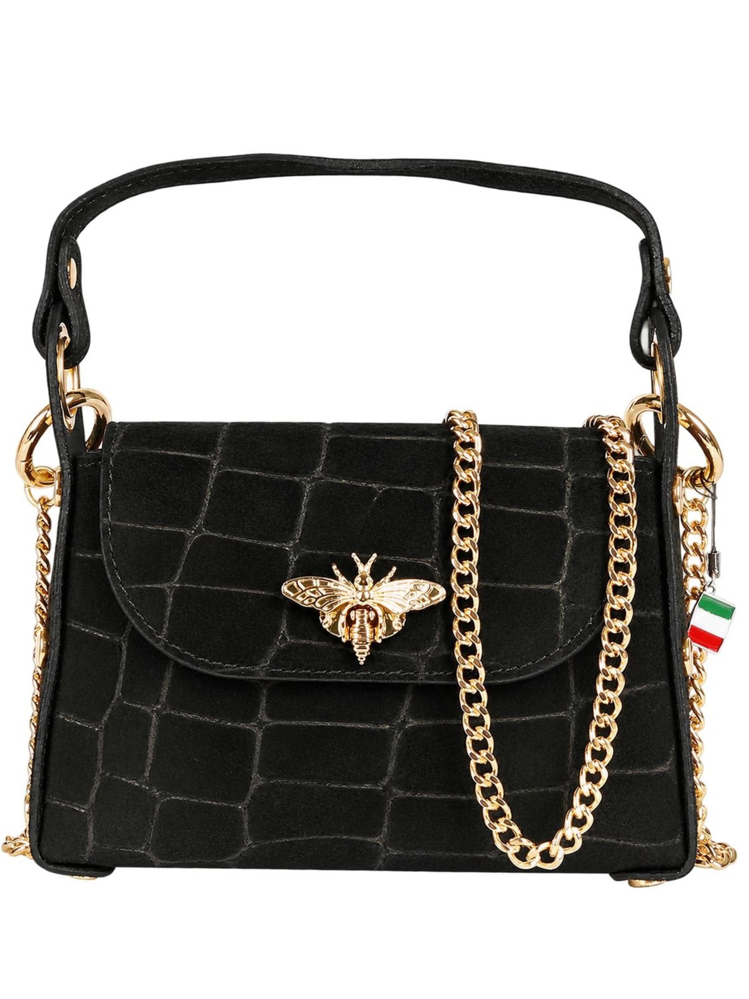 Florence - Bolso de mano en negro: frente