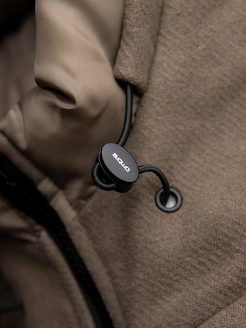 Ombre Winter coat 'OM-COWC-0132' in Brown