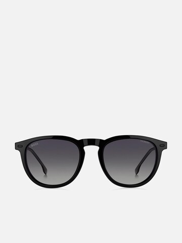 HUGO BOSS Sonnenbrille 'Hugo Boss BOSS 1640/CS Black matte black 51/20/150 MAN Sunglasses'‌ in Schwarz: Vorderseite