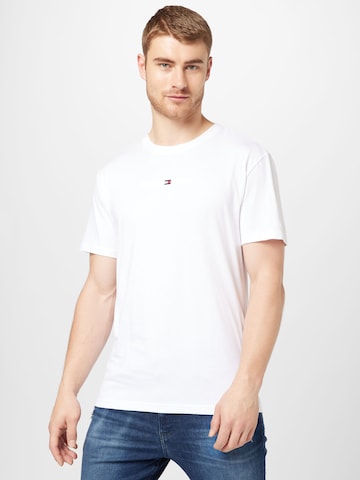 Tommy Jeans - Camiseta en blanco: frente