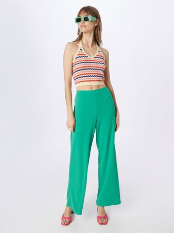 SISTERS POINT Wide leg Trousers 'GLUT' in Green