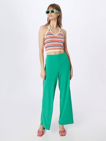 SISTERS POINT Wide leg Pants 'GLUT' in Green