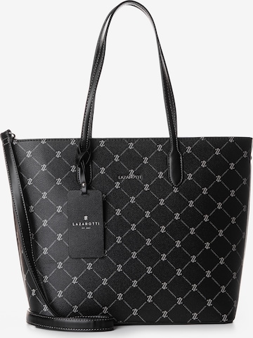 Lazarotti Shopper 'Palermo' in Black: front