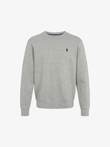U.S. POLO ASSN. Sweatshirt 'Hugo' i grå: forside