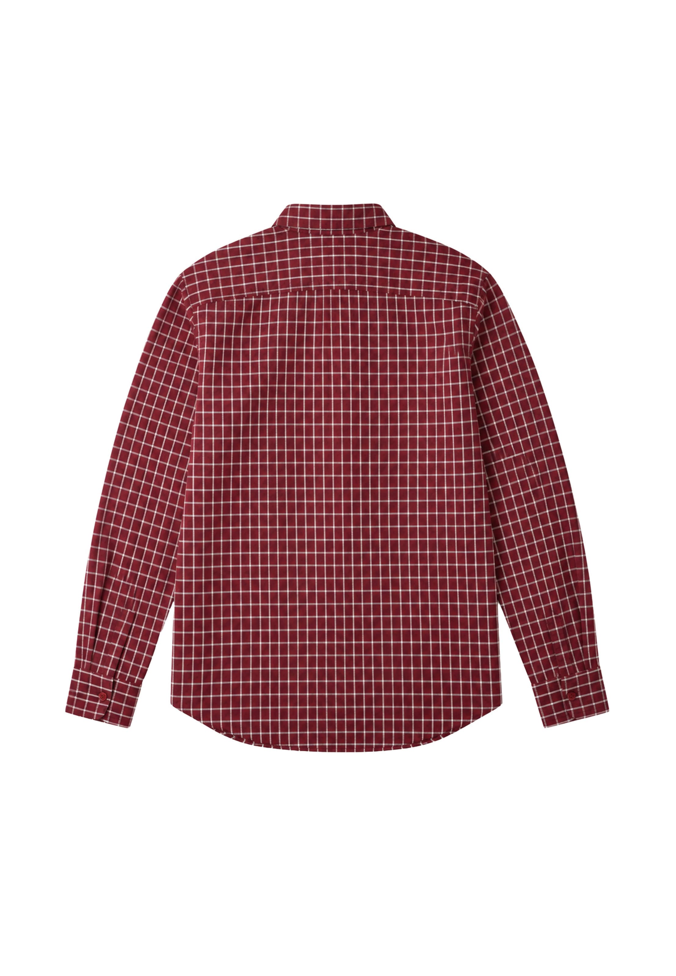 Prohibited Regular fit Button Up Shirt in Red