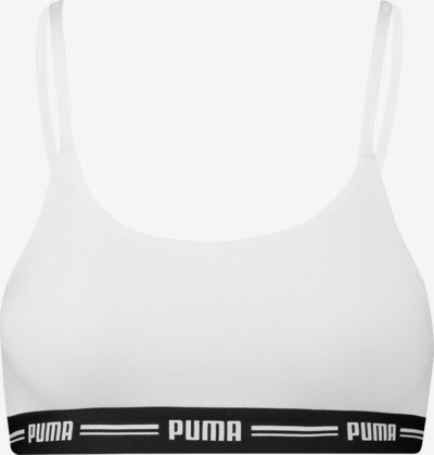 PUMA BH in schwarz / weiß, Produktansicht