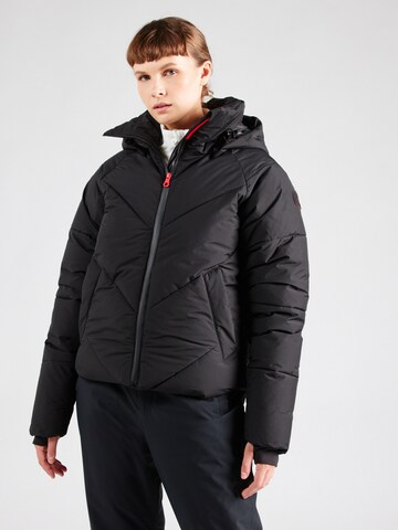 ICEPEAK - Chaqueta deportiva en negro: frente