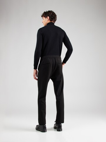 Les Deux - regular Pantalón de pinzas 'Como' en negro