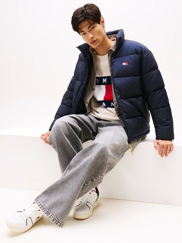 Tommy Jeans - Zapatillas deportivas bajas 'RETRO BASKET' en blanco: frente