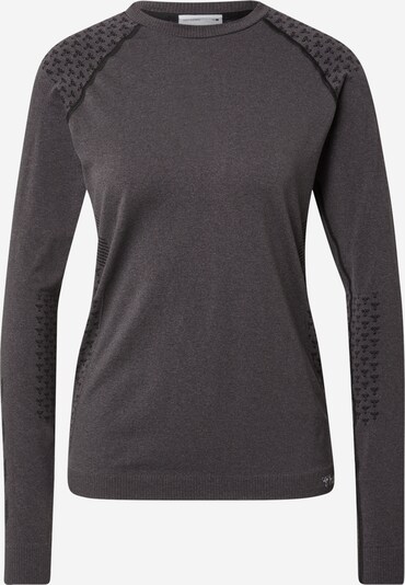 Hummel Functioneel shirt in de kleur Zwart / Zwart gemêleerd, Productweergave