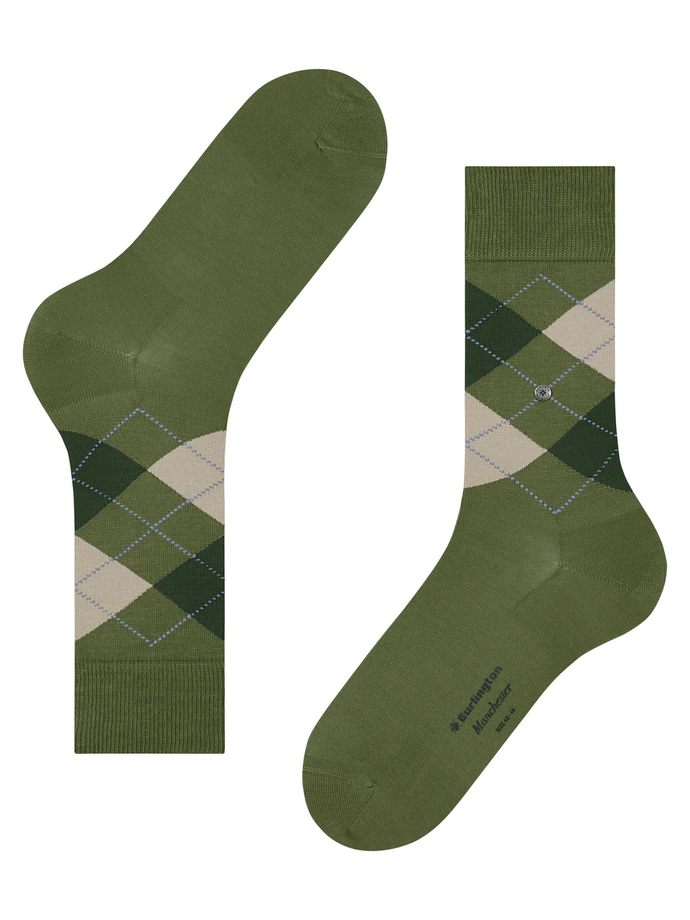 BURLINGTON Socken 'Manchester'‌ in Grün