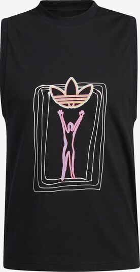 Tricou 'Love Unites' ADIDAS ORIGINALS pe lila / negru / alb, Vizualizare produs