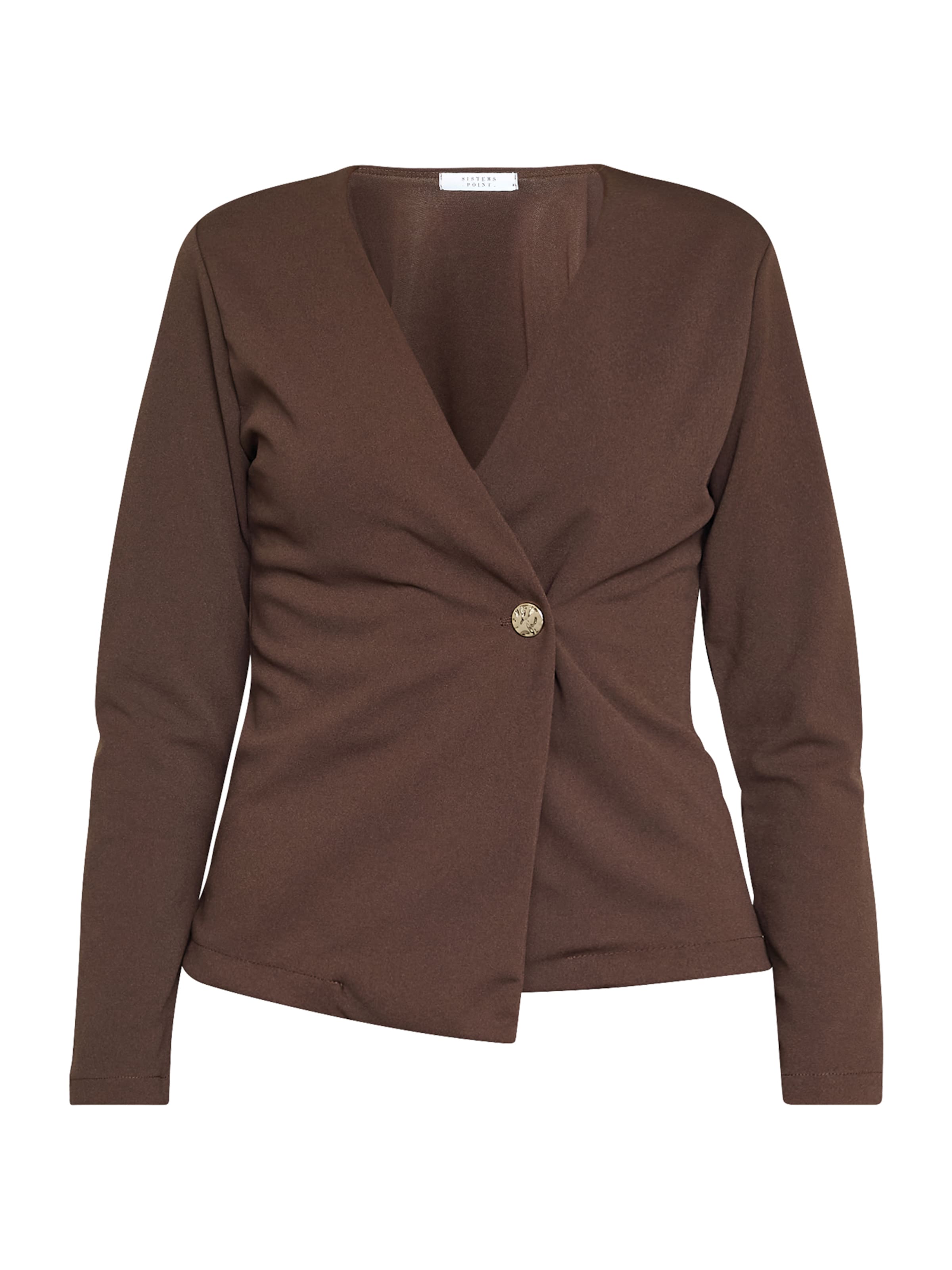 SISTERS POINT Halenka 'GEVELA' – hnědá: přední strana