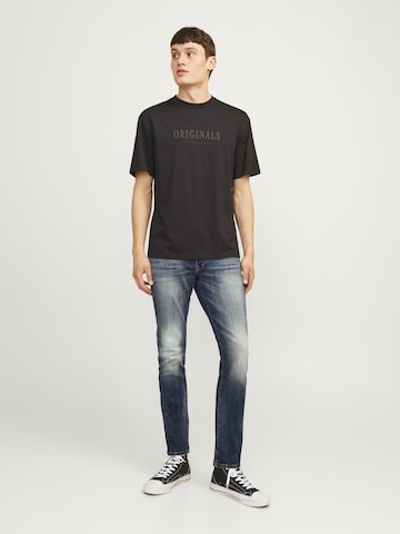 JACK & JONES Slimfit Jeans in Blauw