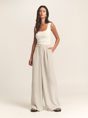 St MRLO Wide Leg Hose 'View' in Beige