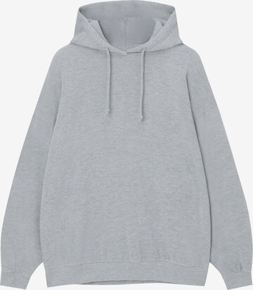 Pull&Bear Sweatshirt in Grijs: voorkant