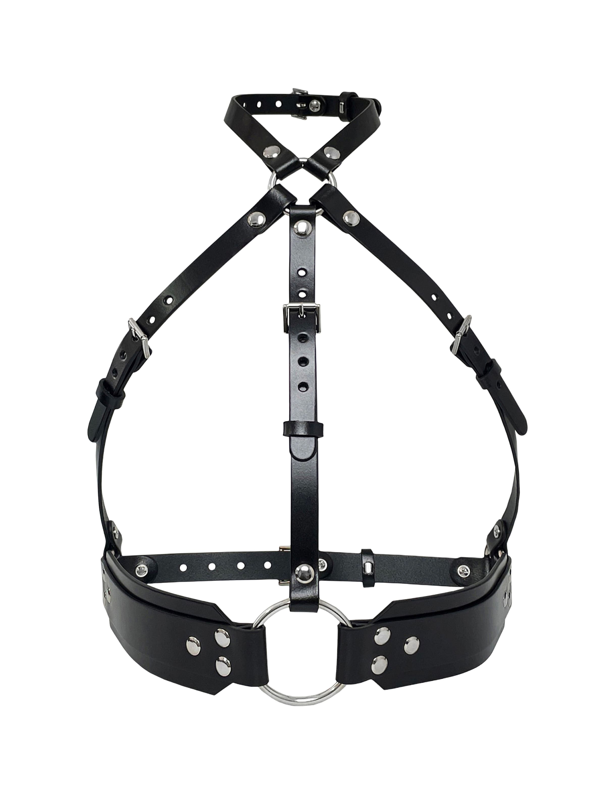 Haute Cuir Belt in Black: front