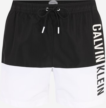 Calvin Klein Swimwear Zwemshorts in Zwart: voorkant