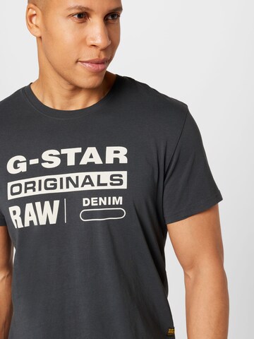 G-Star RAW T-shirt i grå