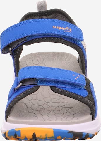SUPERFIT Öppna skor i blå