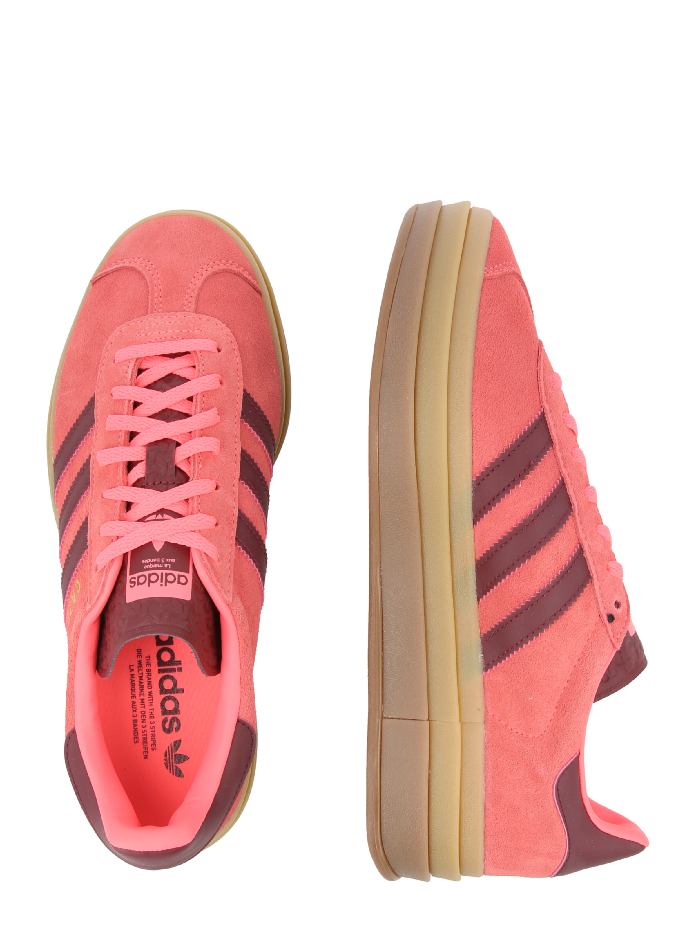 ADIDAS ORIGINALS Σνίκερ χαμηλό 'GAZELLE BOLD' σε κόκκινο