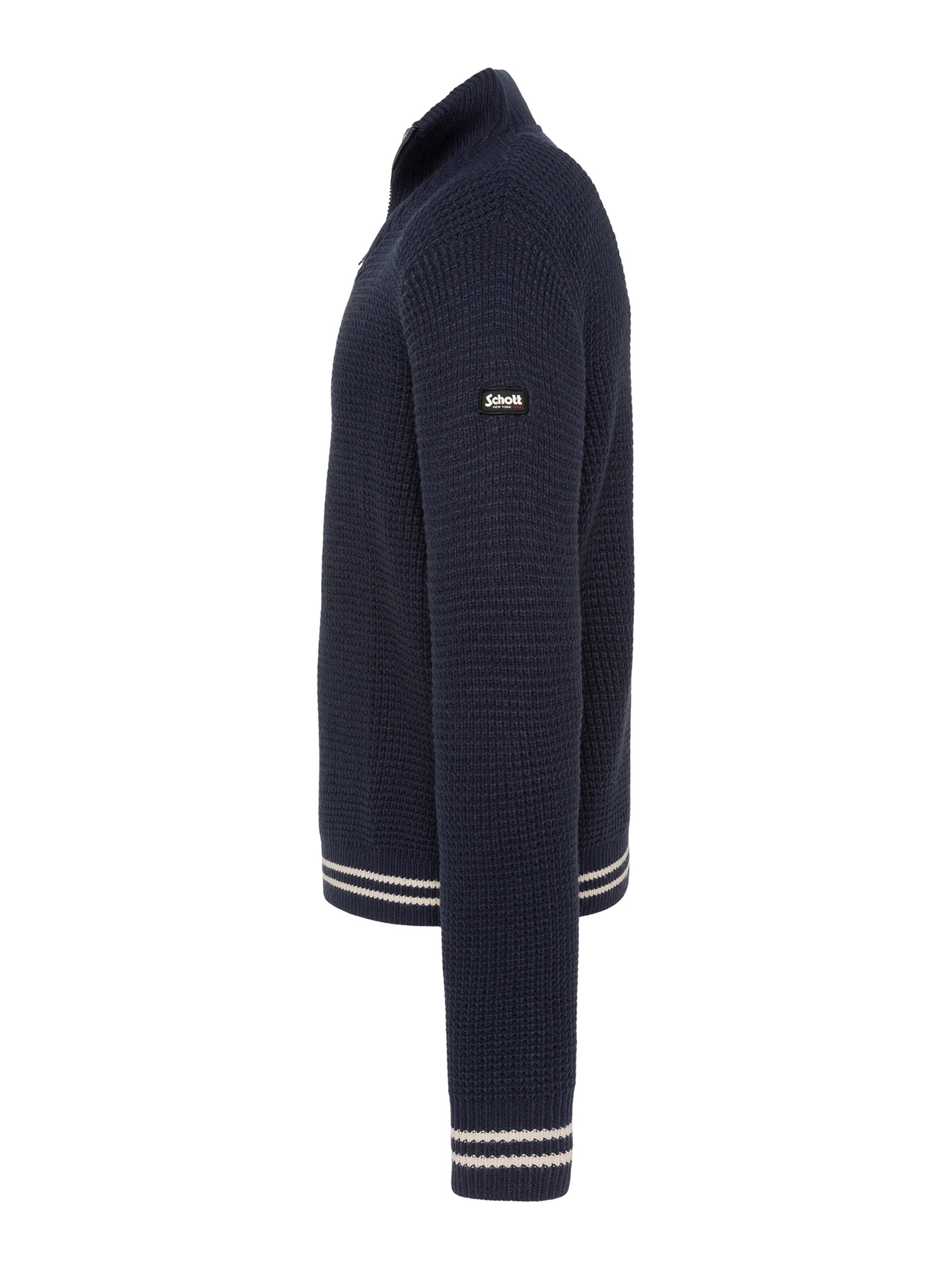 Pull-over Schott NYC en bleu