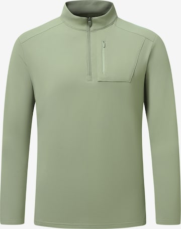 Youthup Shirt 'Durchzug' in Green: front