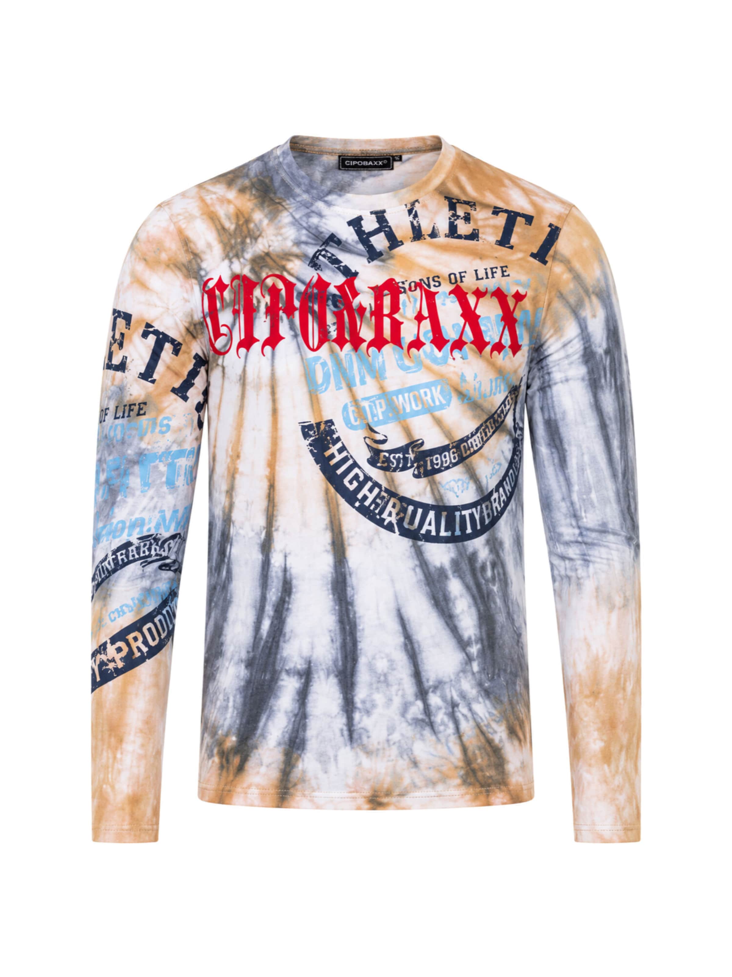 T-Shirt CIPO & BAXX en marron : devant