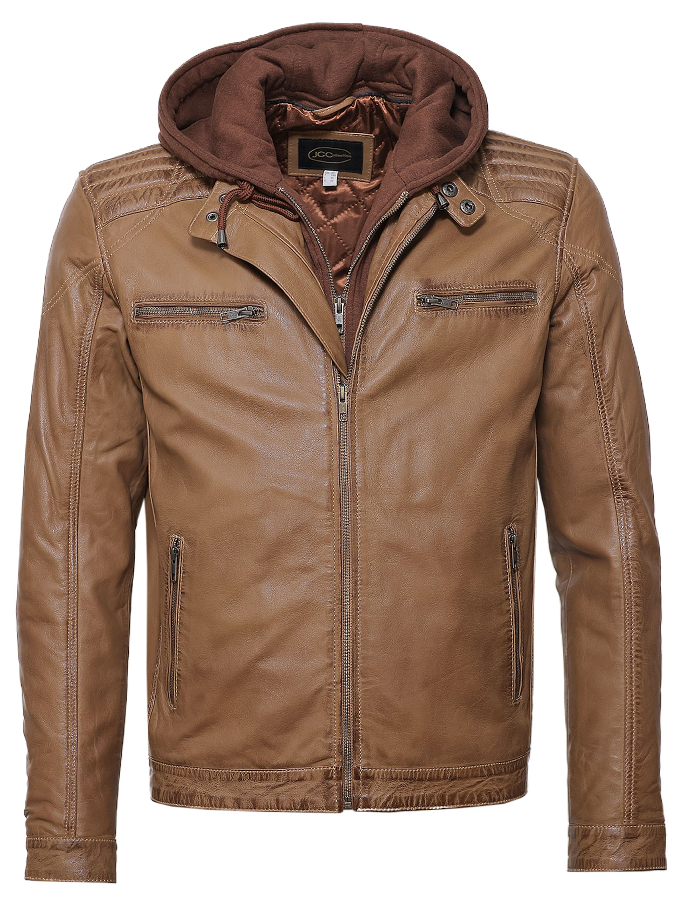 JCC Tussenjas in Bruin: voorkant