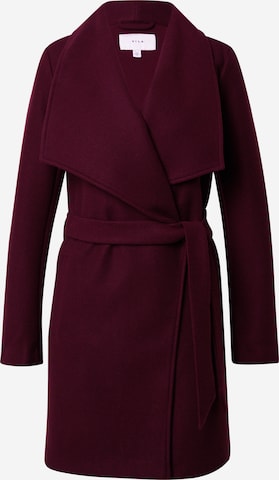 VILA Between-Seasons Coat 'Cooley' in Red: front