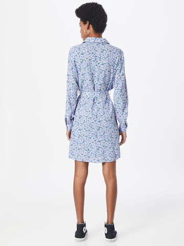 PIECES Shirt Dress 'NYA' in Blue