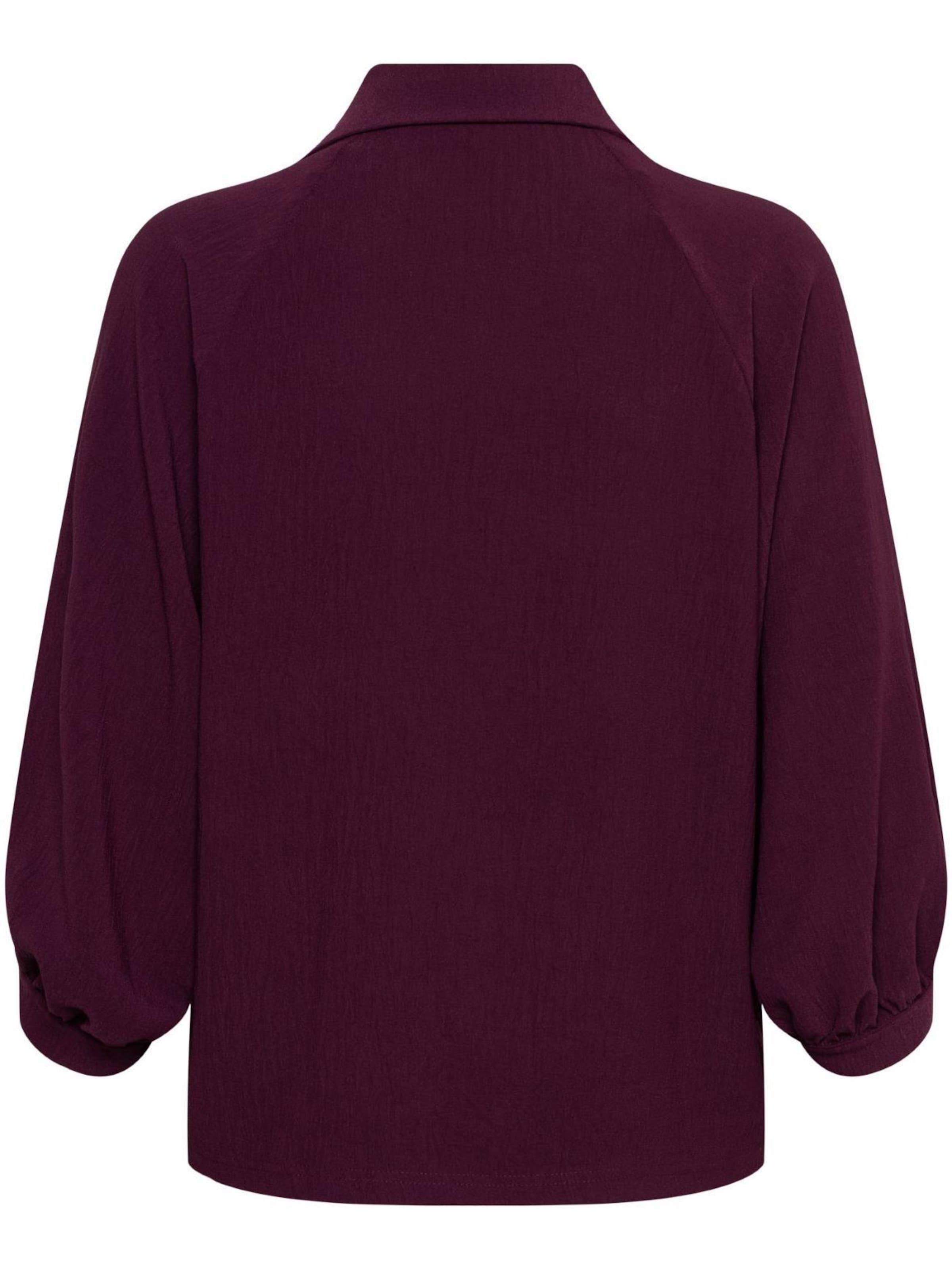 &co woman Blouse '&Co Woman Marijke blouse bordo' in Red