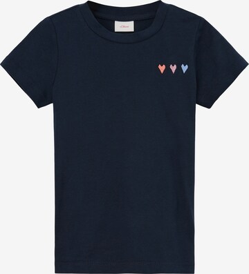 s.Oliver Shirt in Blue: front