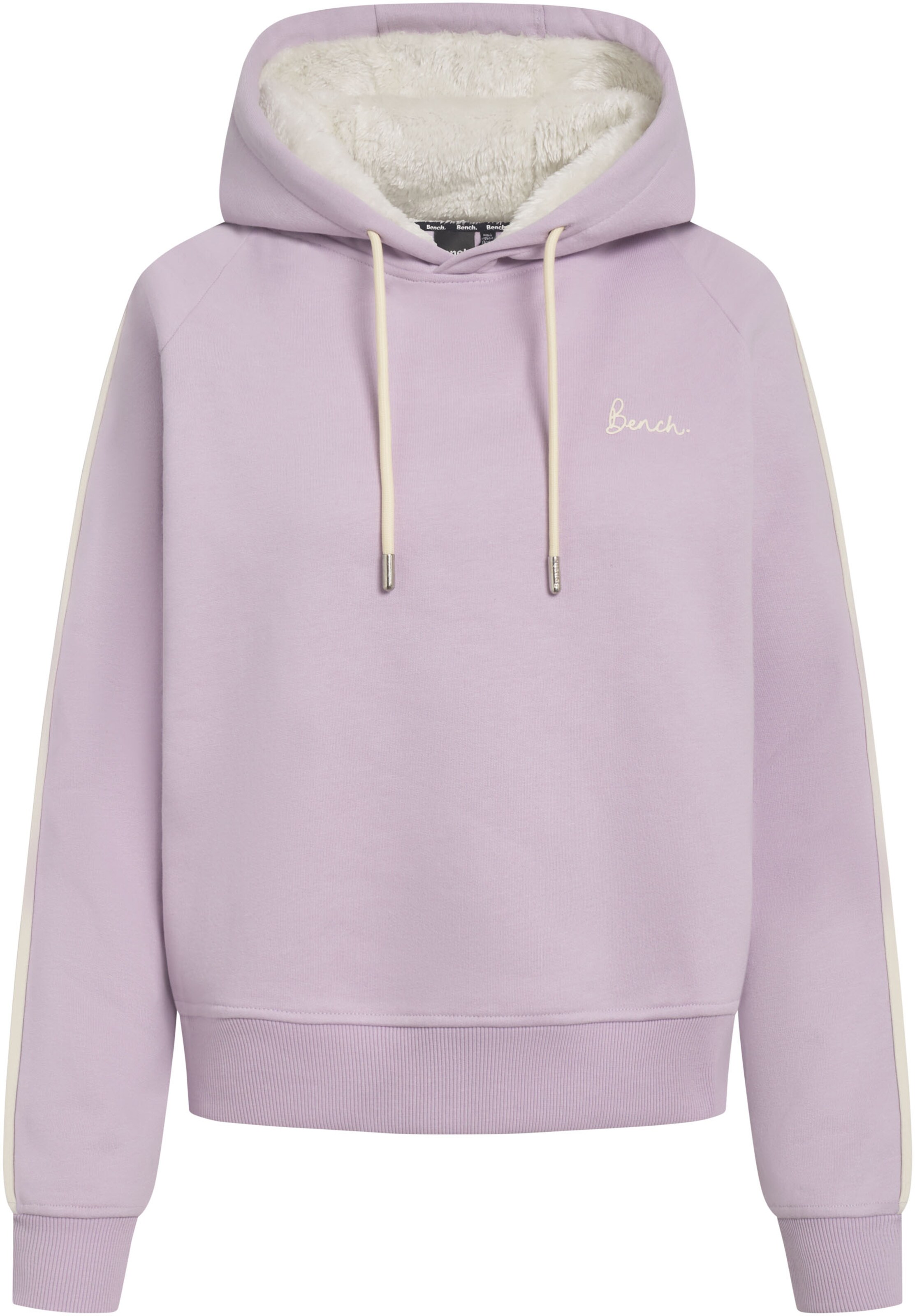 BENCH Sweatshirt in Purple: front