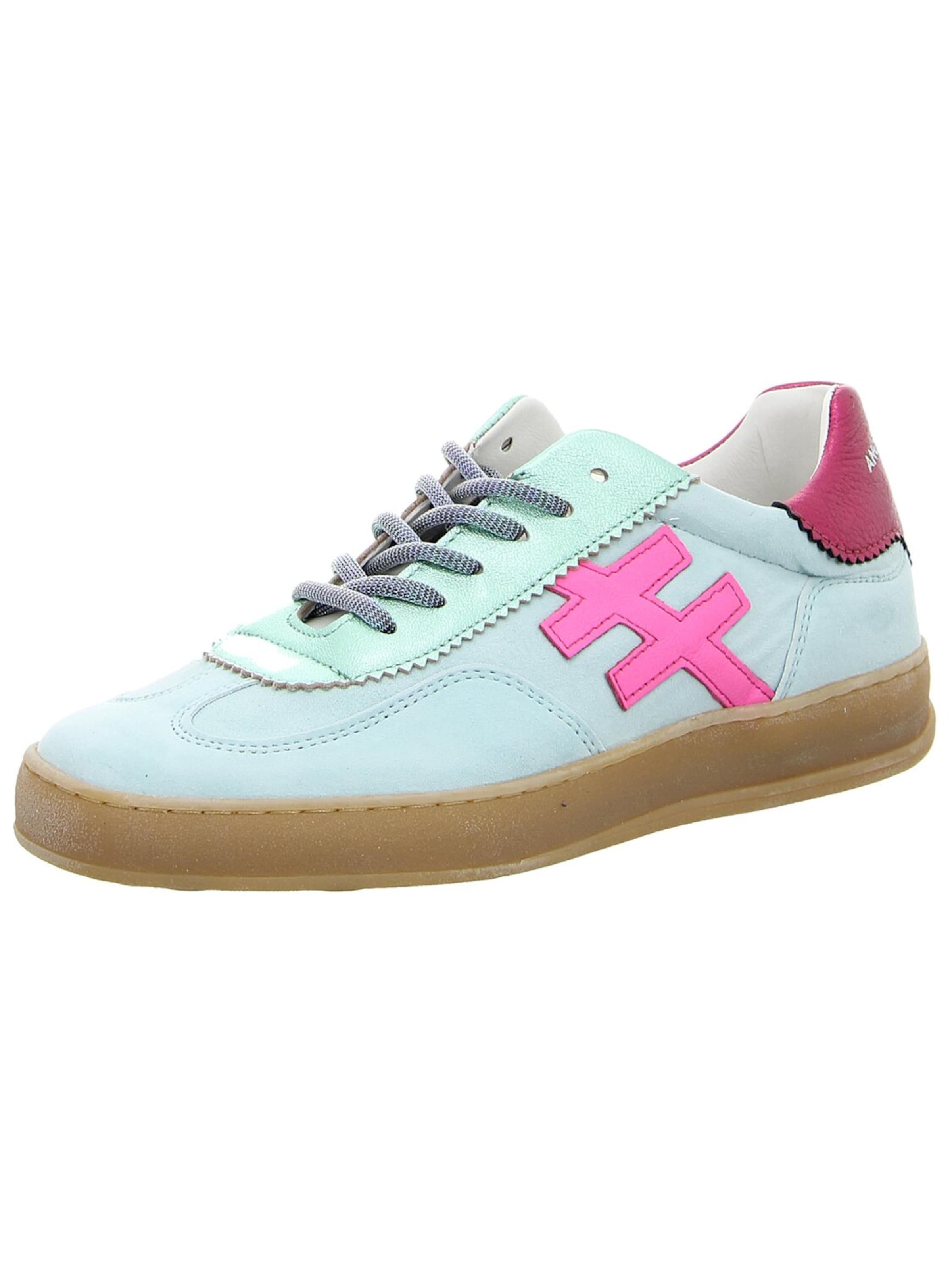 Another Trend Athletic Lace-Up Shoes in Green: front