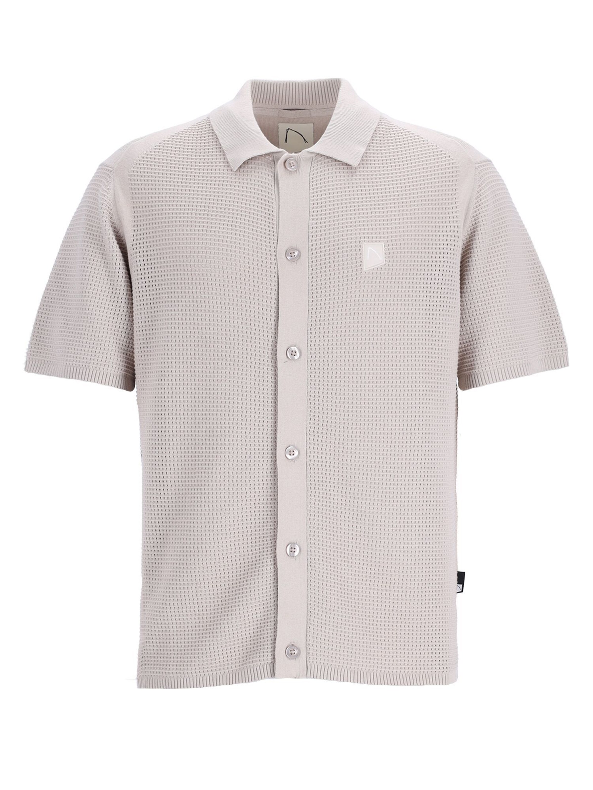 CHASIN' Comfort Fit Hemd 'Raf' in Beige: Vorderseite