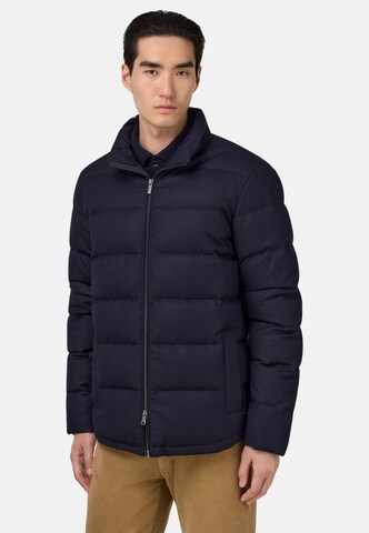 Boggi Milano Winter jacket 'B Sustainable' in Blue: front