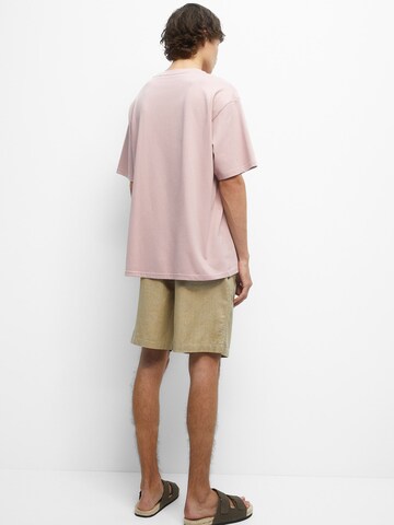 Pull&Bear T-Shirt in Pink