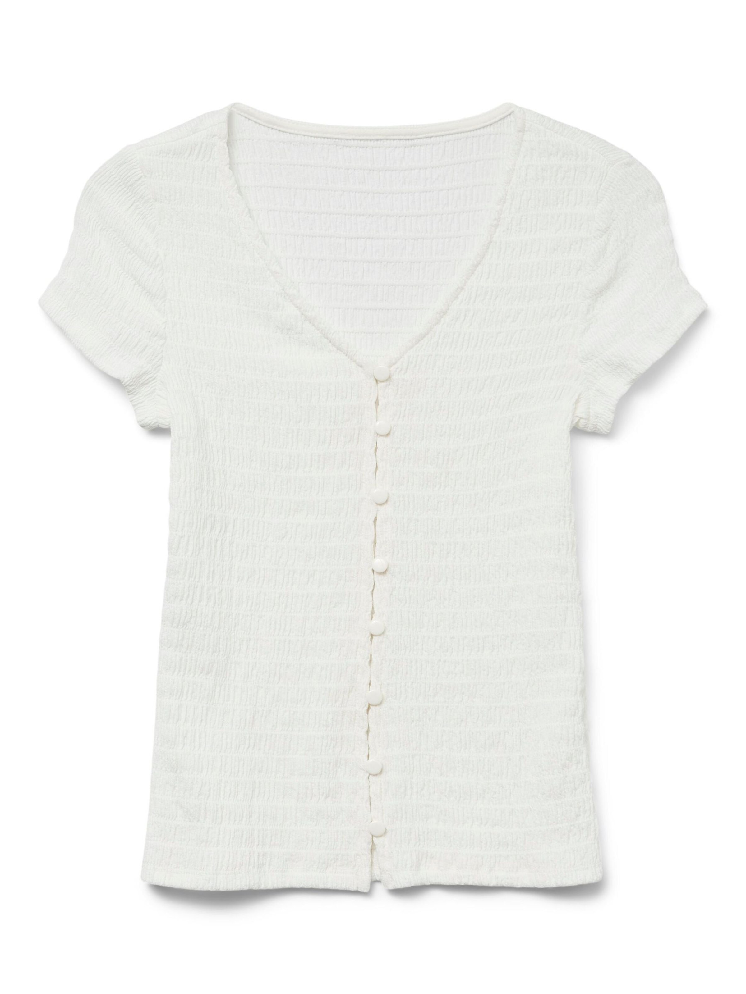 VERO MODA Bluse 'VMMikka' i hvid: forside