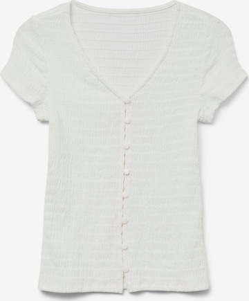 VERO MODA Bluse 'VMMikka' i hvid: forside
