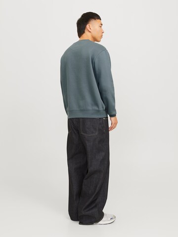 JACK & JONES Sweatshirt 'JWHVESTERBRO' in Blau: Rückseite