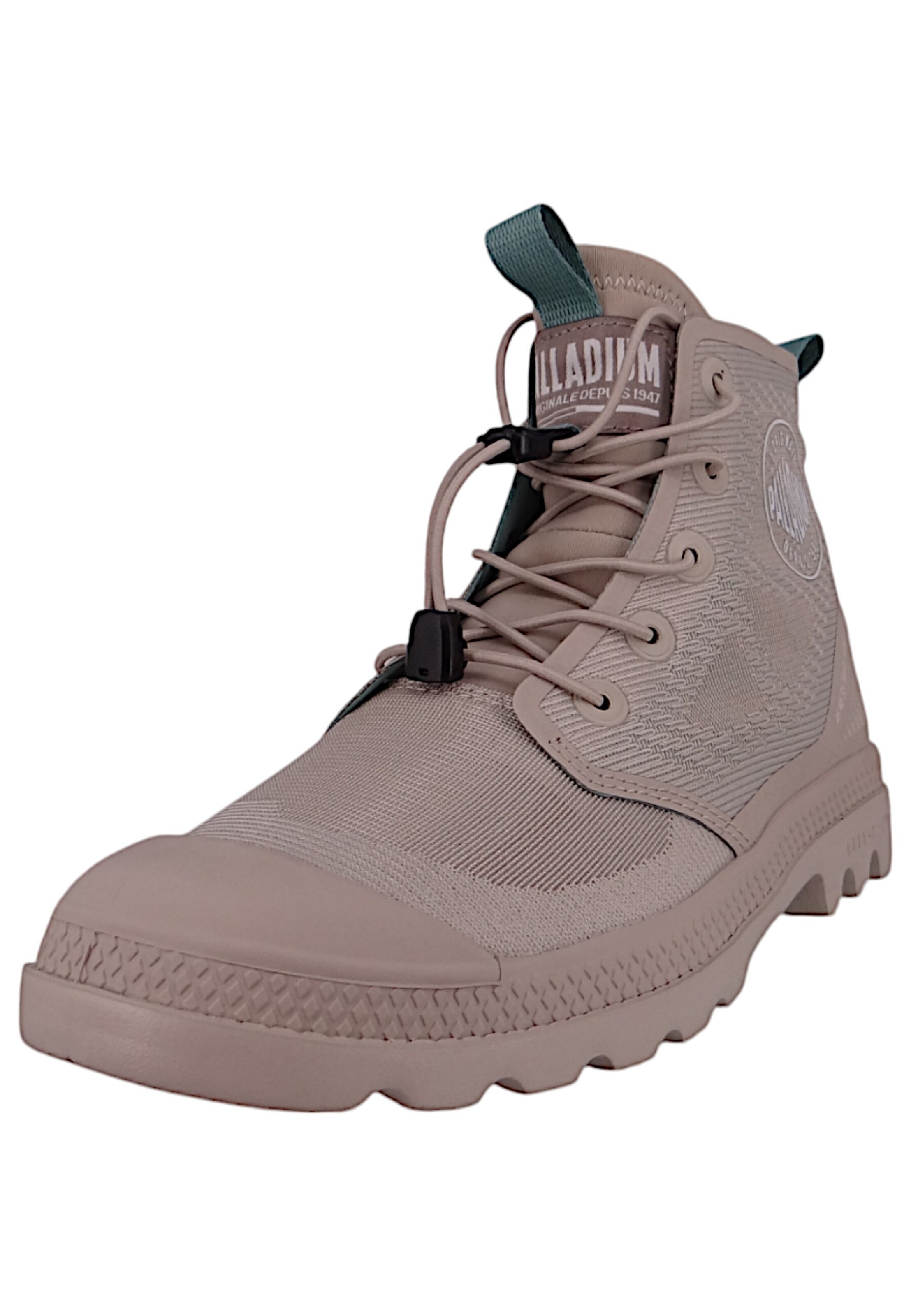 Palladium - Sapatilhas altas em cinzento: frente