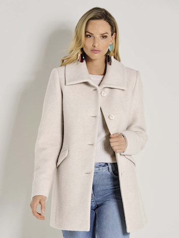 Manteau mi-saison MADELEINE en blanc