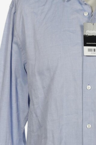 BOSS Button Up Shirt in XL in Blue