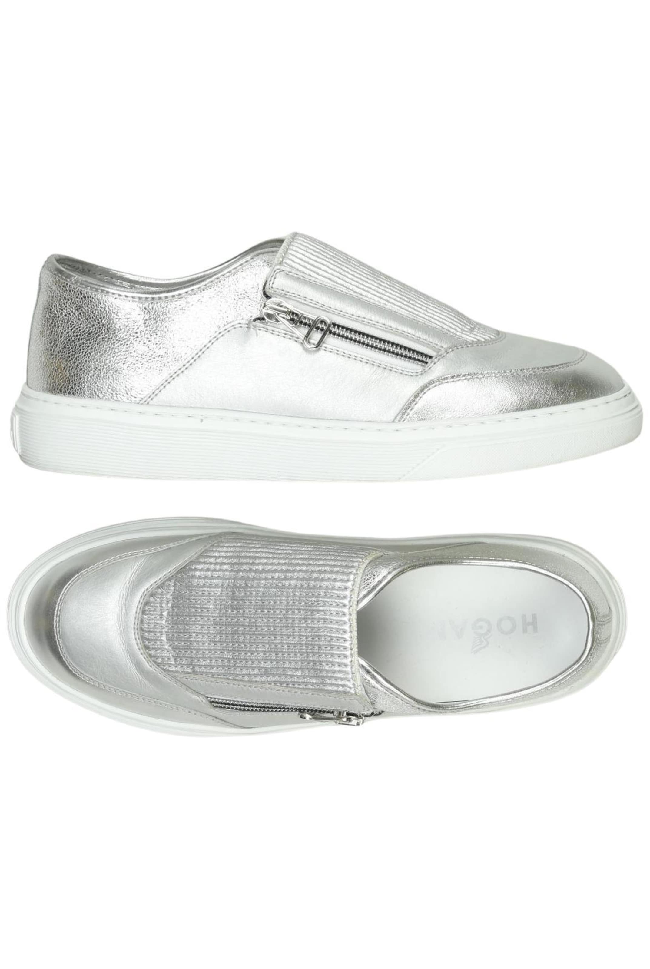HOGAN Sneakers & Trainers in 38 in Silver: front