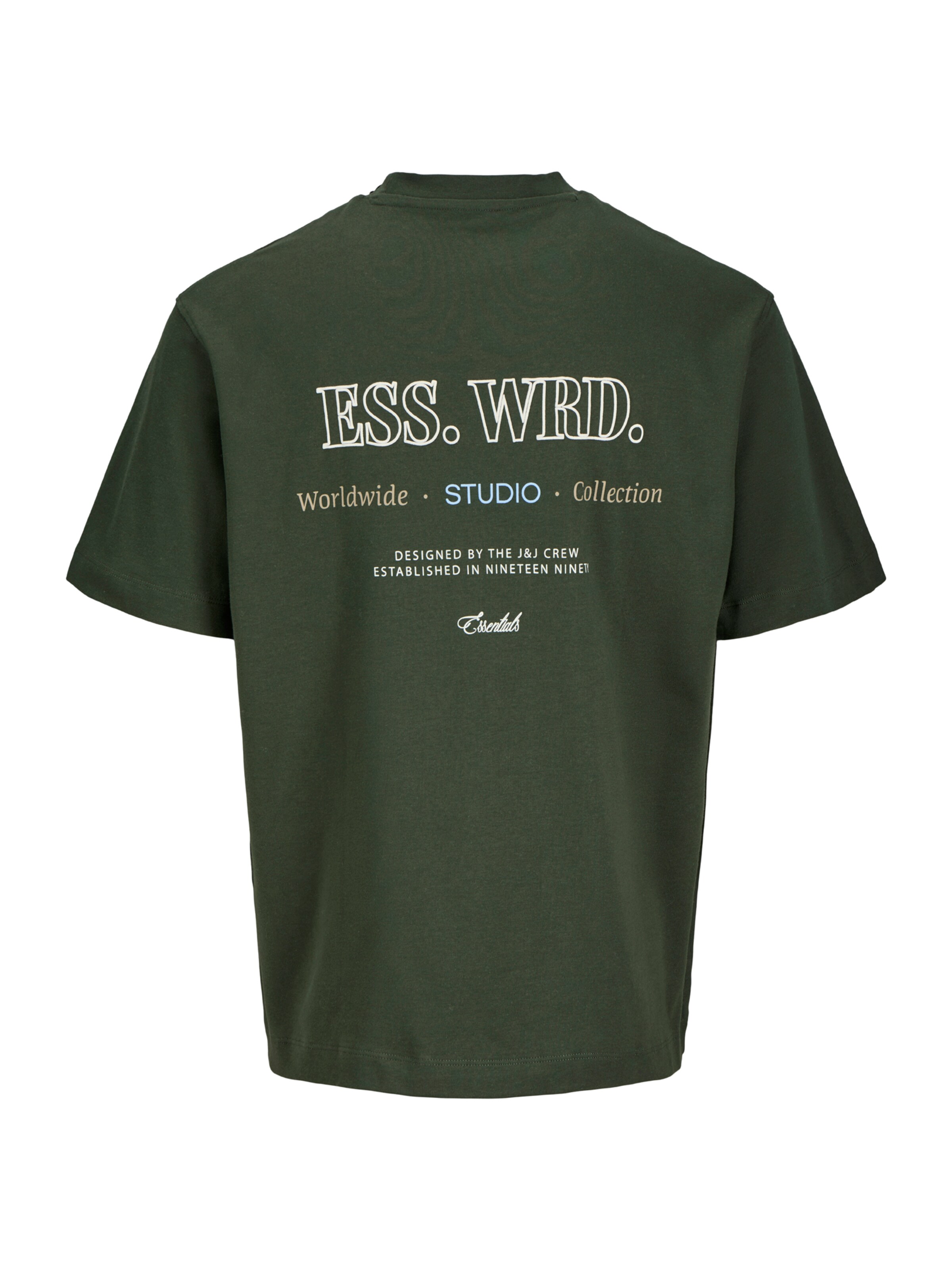 JACK & JONES Shirt 'JJEUrban Edge Studio' in Green