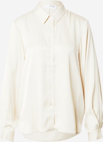 SELECTED FEMME - Blusa en beige: frente