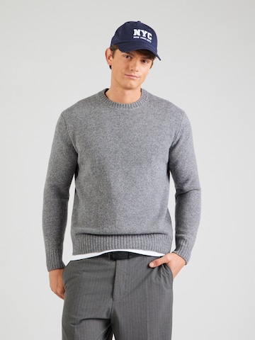 UNITED COLORS OF BENETTON Tavaline suurus Kampsun, värv hall: eest vaates