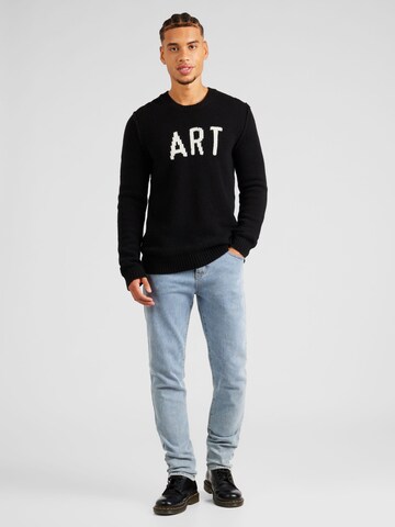 Zadig & Voltaire Pullover 'KENNEDY WE ART' in Schwarz