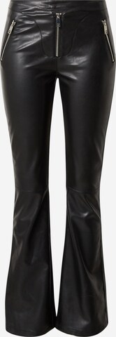 Katy Perry exclusive for ABOUT YOU Flared Hose 'Elaine' in Schwarz: predná strana